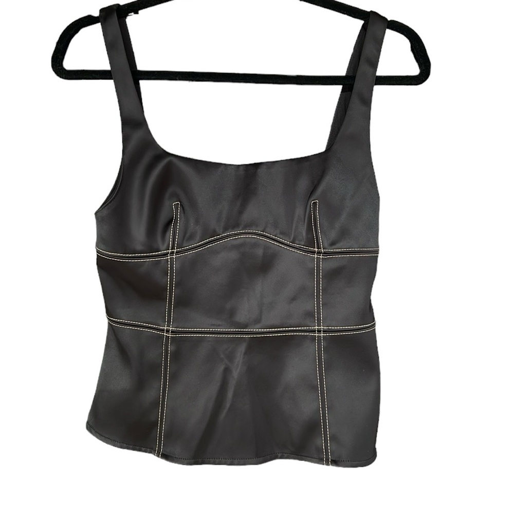 Zara Limited Edition Black Sleeveless Top
